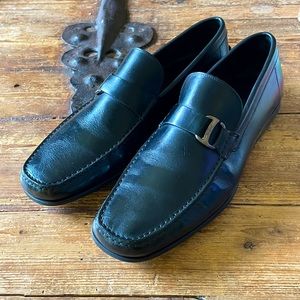 Salvatore Ferragamo Drivers Loafers Size 11 EXCELLENT Condition